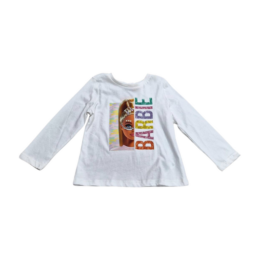 Barbie Long Sleeve Top for 4 to 7 years