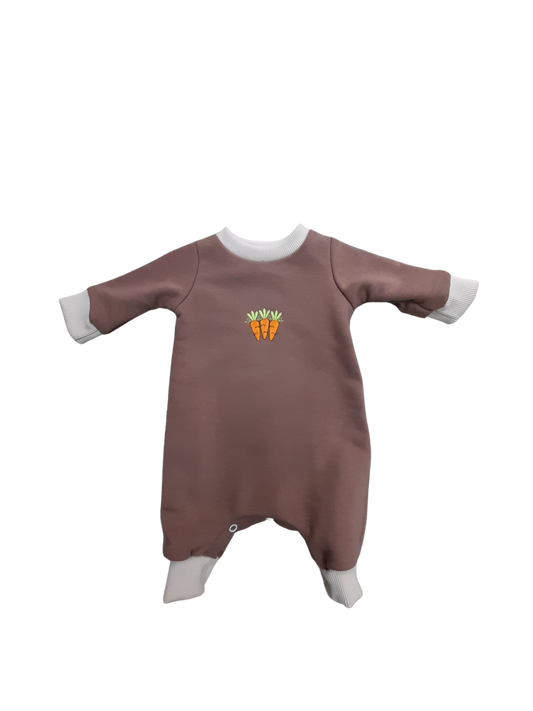 Carrots Pattern Baby Bodysuit 3 to 18 months